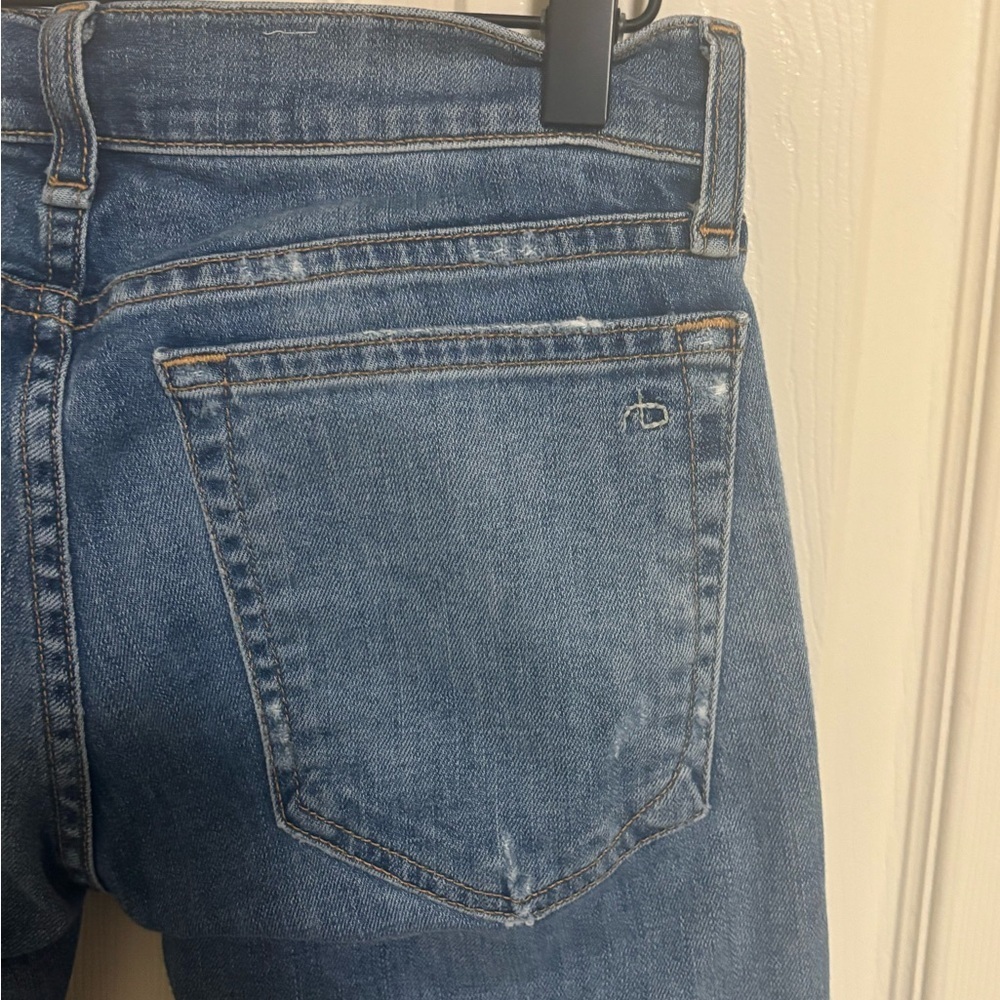 rag & bone Dre Relaxed Slim Jeans 90s ripped and worn denim - Picture 7 of 7
